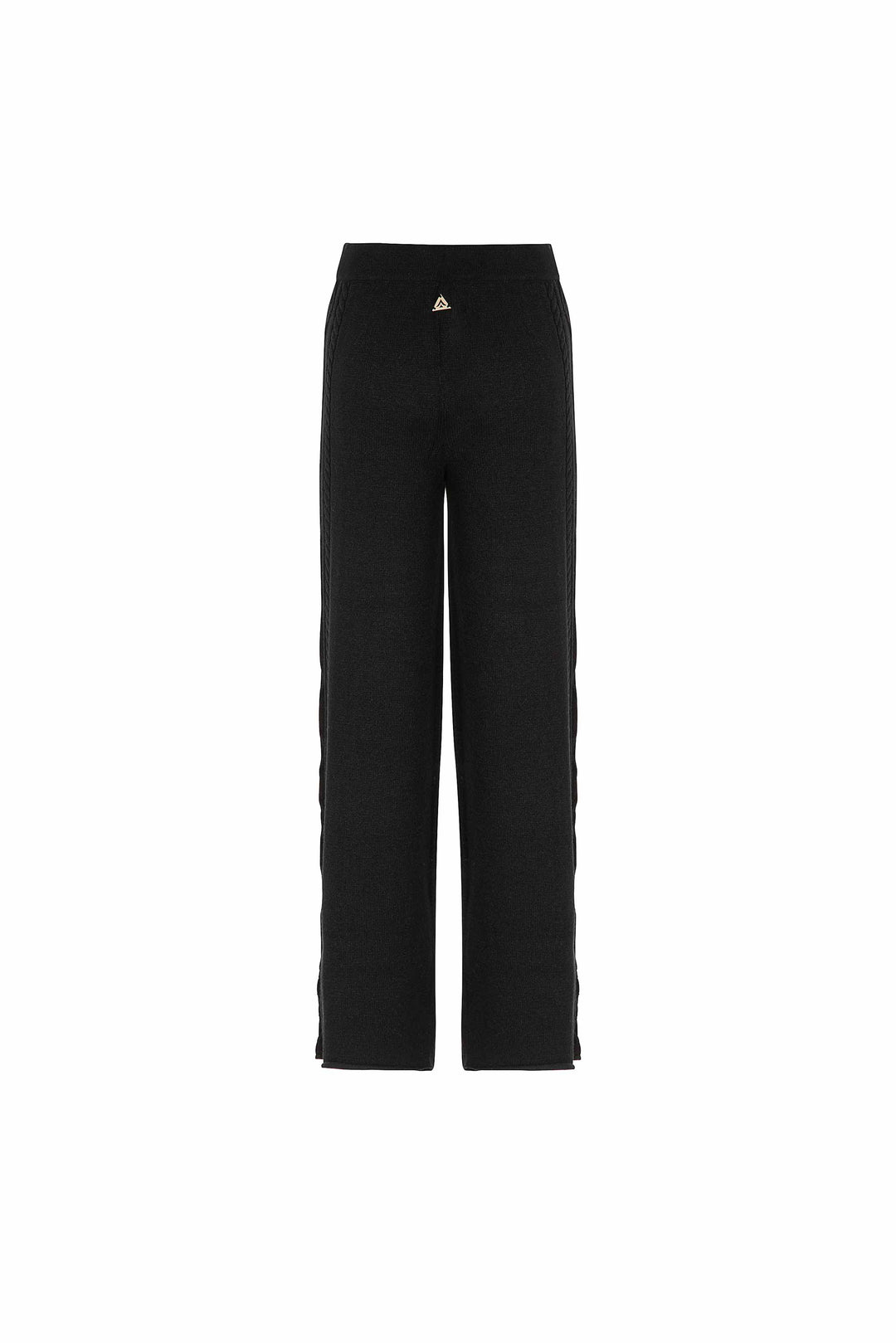 Akep PANTALONE AKEP CON DETTAGLIO LATERALE IN PUNTO TRECCIA