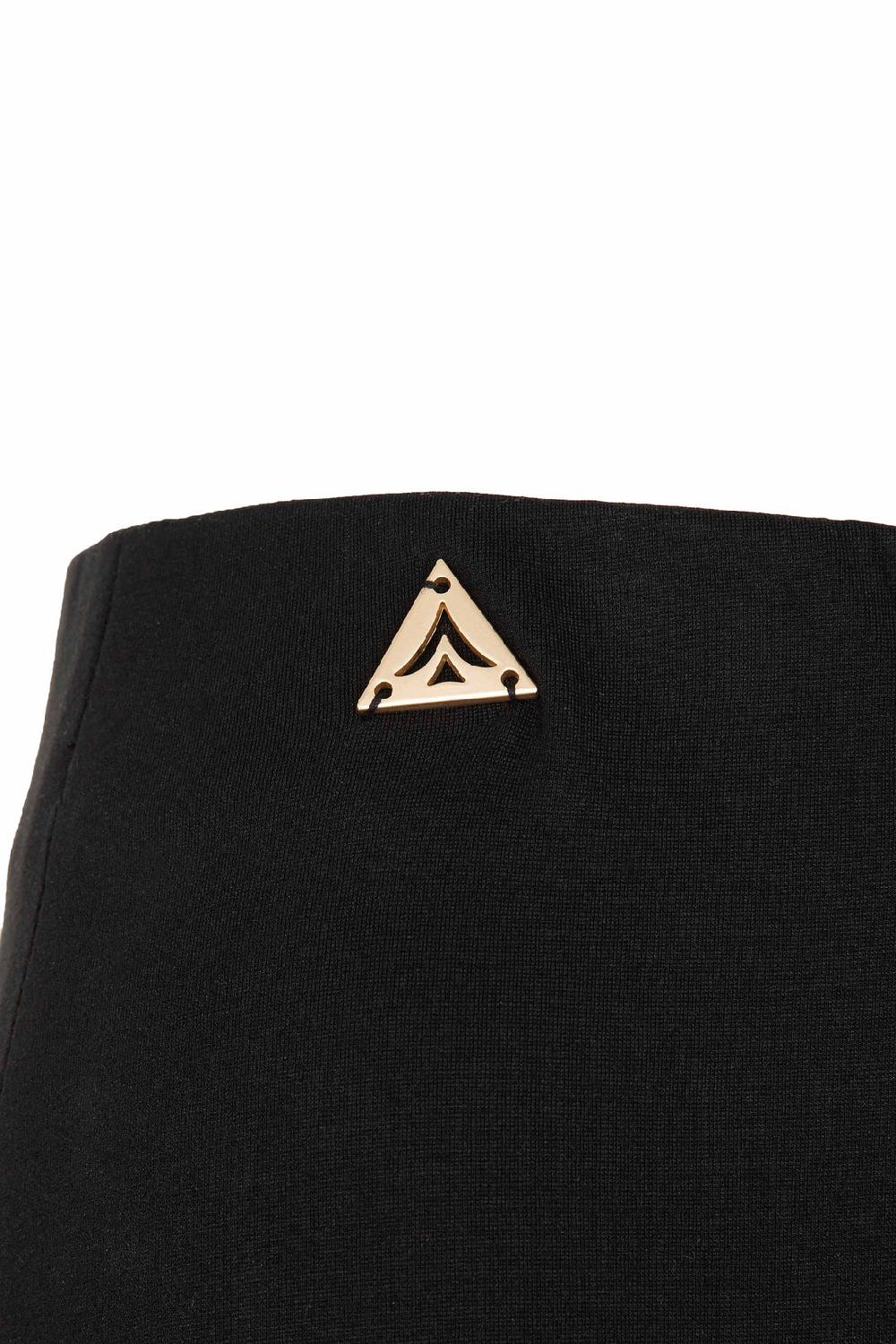 Akep PANTALONE AKEP FIT ADERENTE CON SPACCHI LATERALI