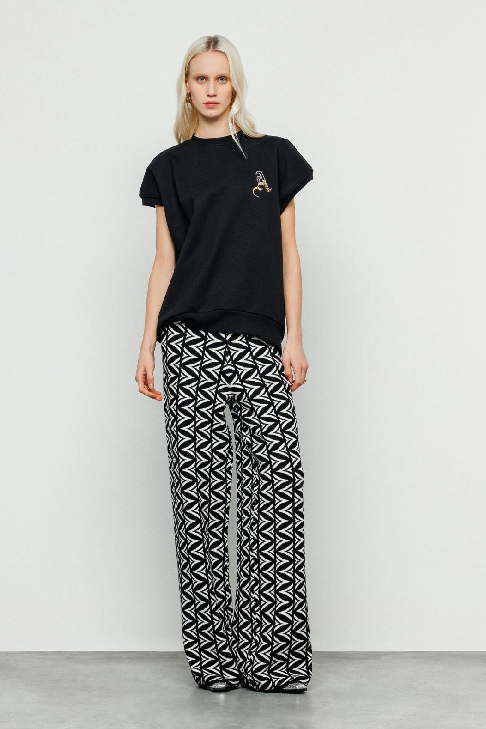 Akep PANTAPALAZZO AKEP A PALAZZO FANTASIA ALL OVER GEOMETRICO