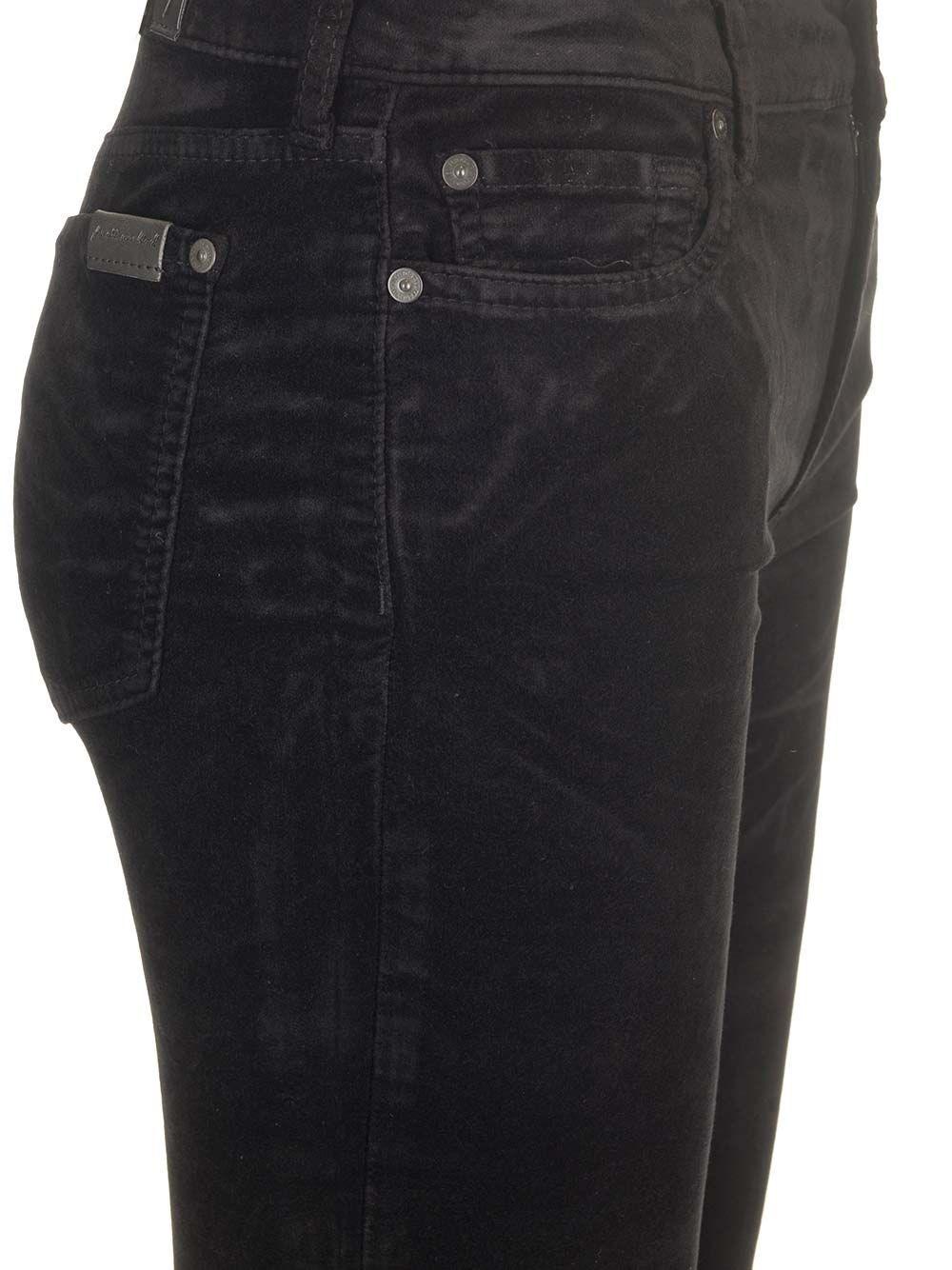 Al Duca D'Aosta 7 For All Mankind Jeans In Velluto A Zampa