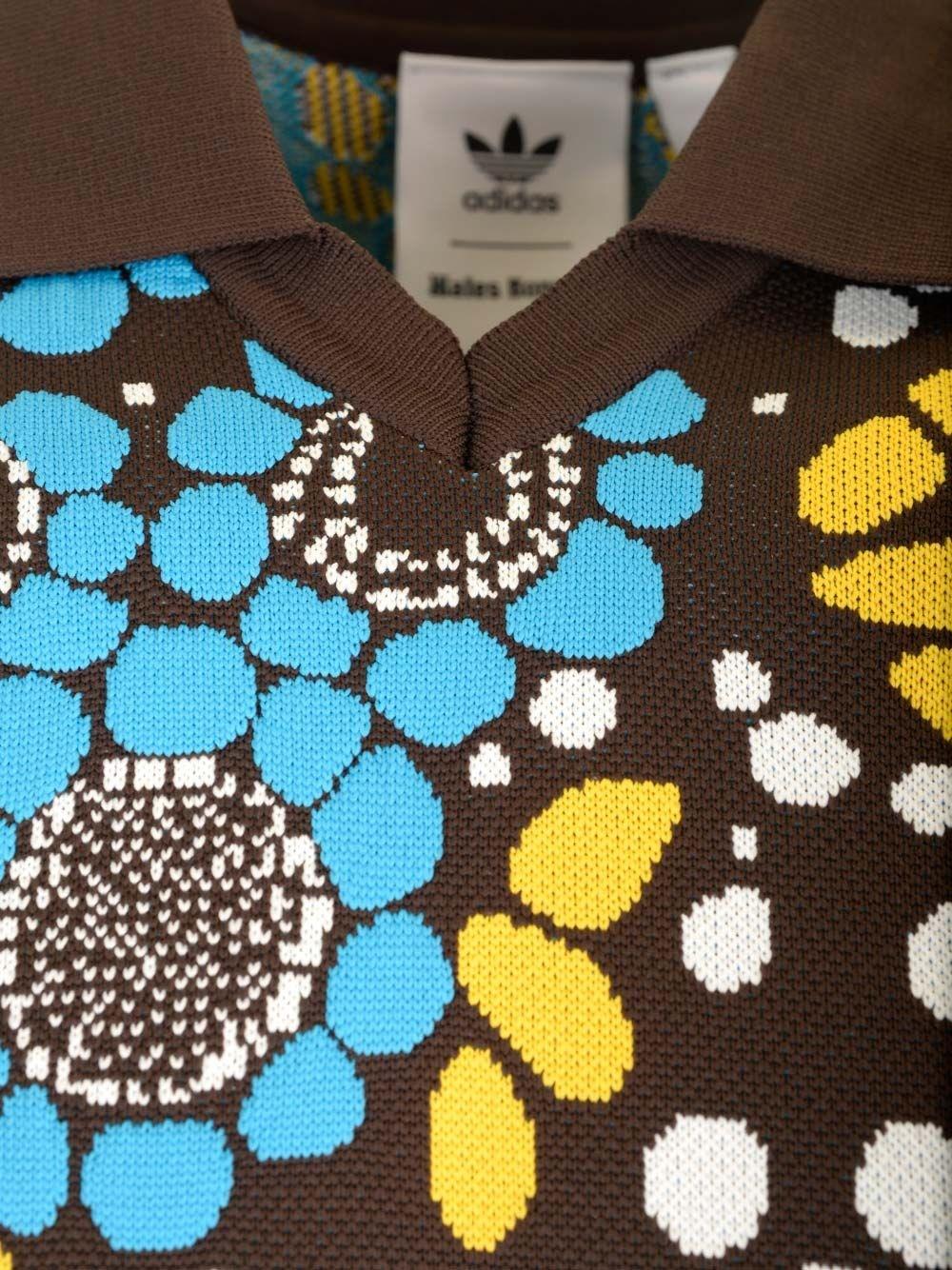 Al Duca D'Aosta Adidas X Wales Bonner Polo Wales Bonner Knit Floral