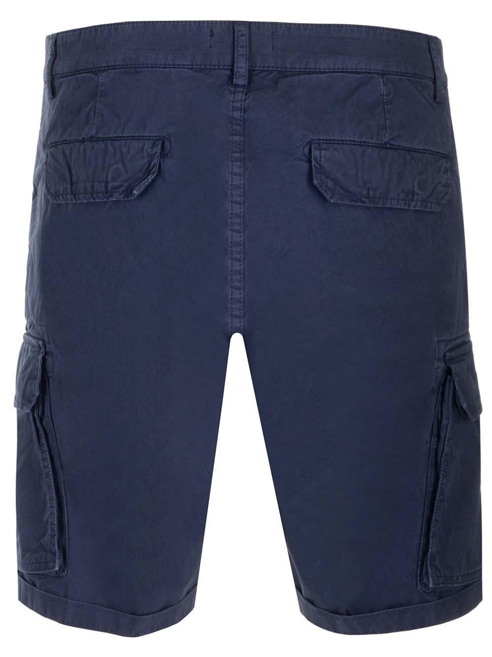 Al Duca D'Aosta Al Duca D'aosta 1902 Bermuda Cargo In Twill Cotone