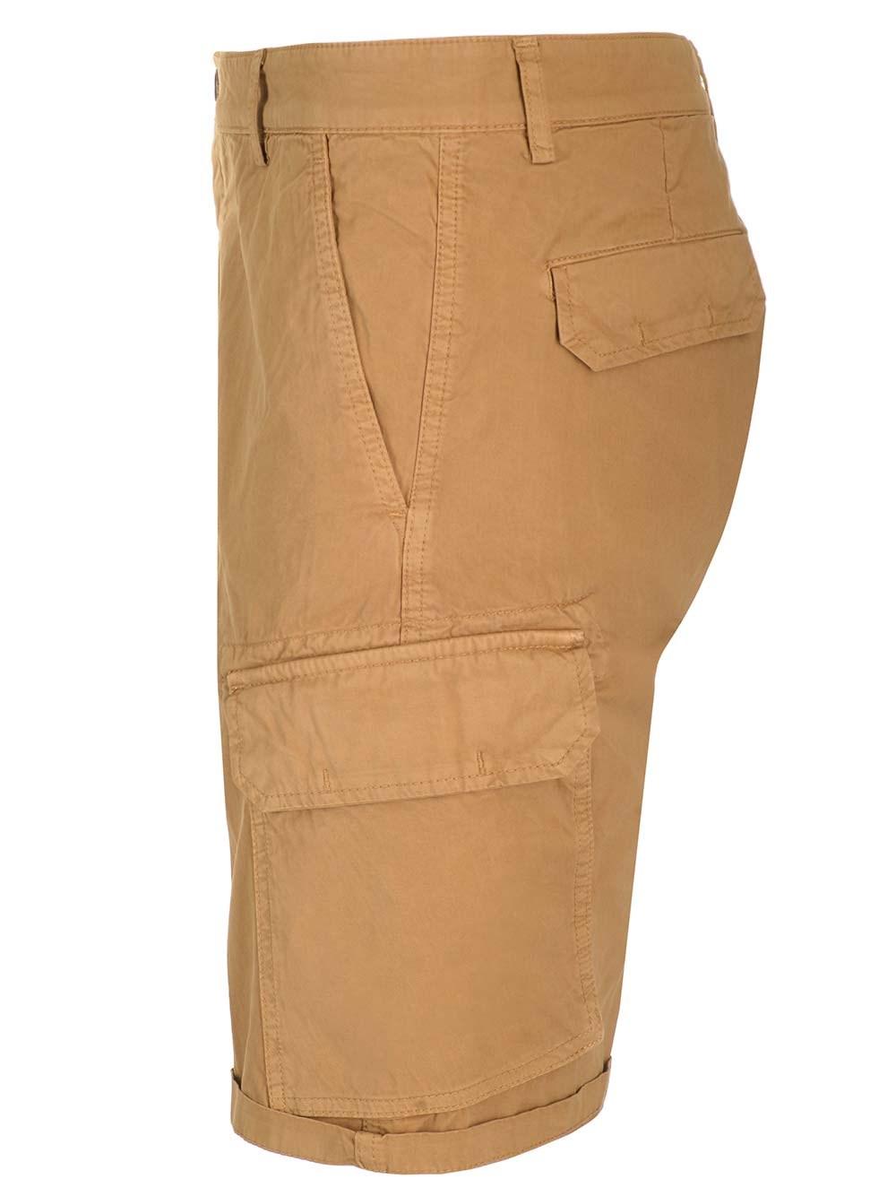 Al Duca D'Aosta Al Duca D'aosta 1902 Bermuda Cargo In Twill Cotone