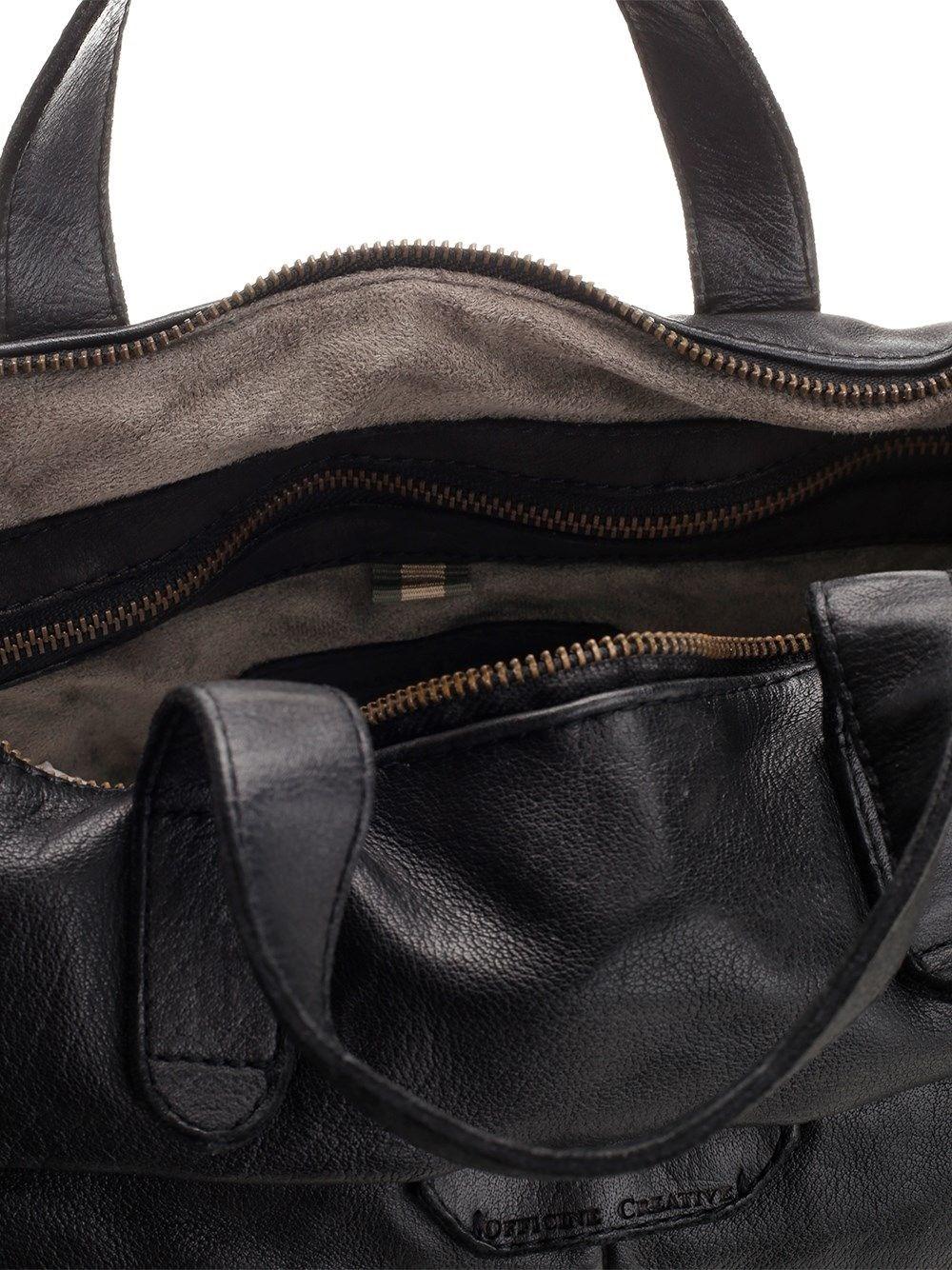 Al Duca D'Aosta Al Duca D'aosta 1902 Borsa A Mano "Helmet 27" Nera