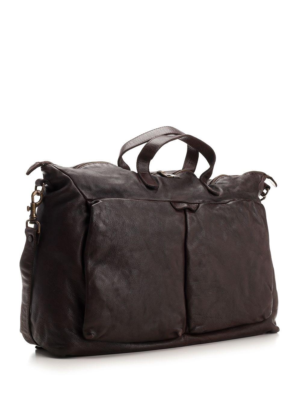 Al Duca D'Aosta Al Duca D'aosta 1902 Borsone "Helmet 26" Ebano