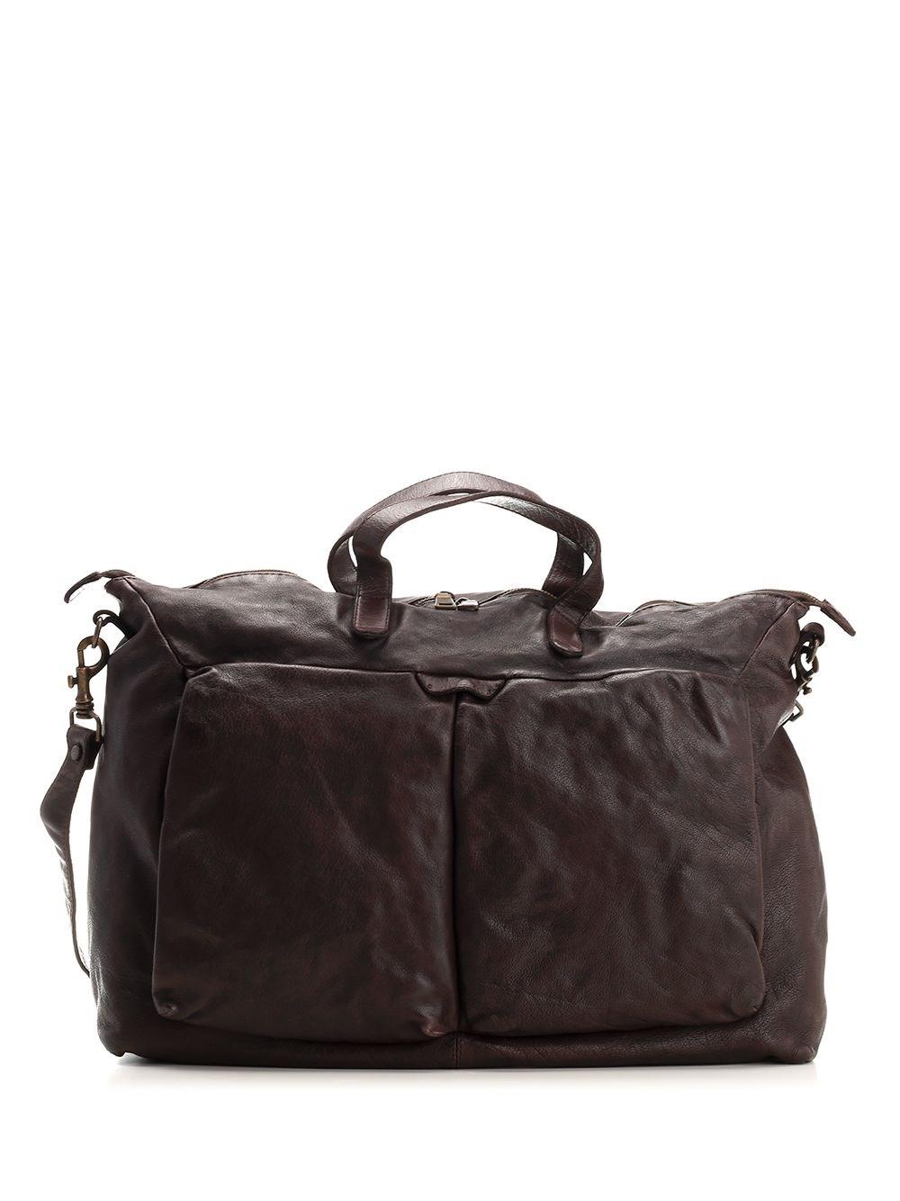 Al Duca D'Aosta Al Duca D'aosta 1902 Borsone "Helmet 26" ebano