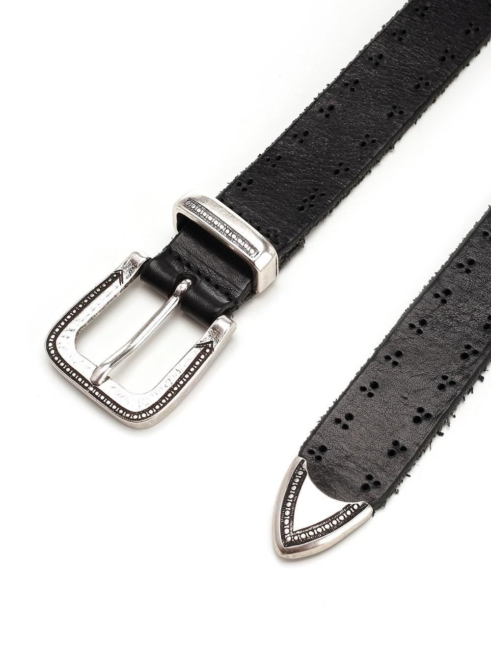 Al Duca D'Aosta Al Duca D'aosta 1902 Cintura In Pelle Traforata