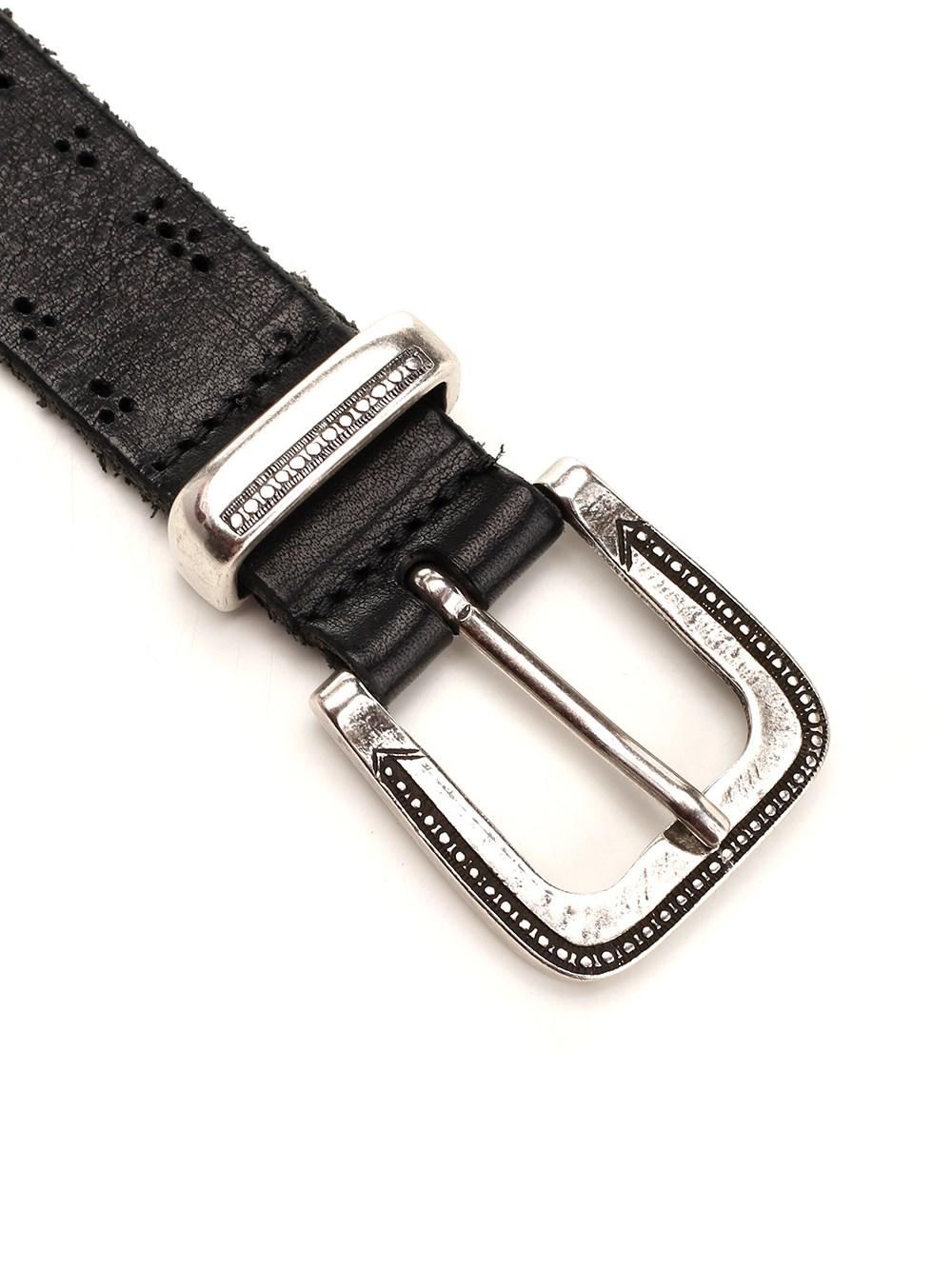 Al Duca D'Aosta Al Duca D'aosta 1902 Cintura In Pelle Traforata