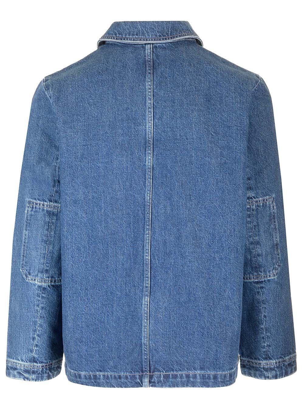 Al Duca D'Aosta A.p.c. Giacca In Denim "Ralph"