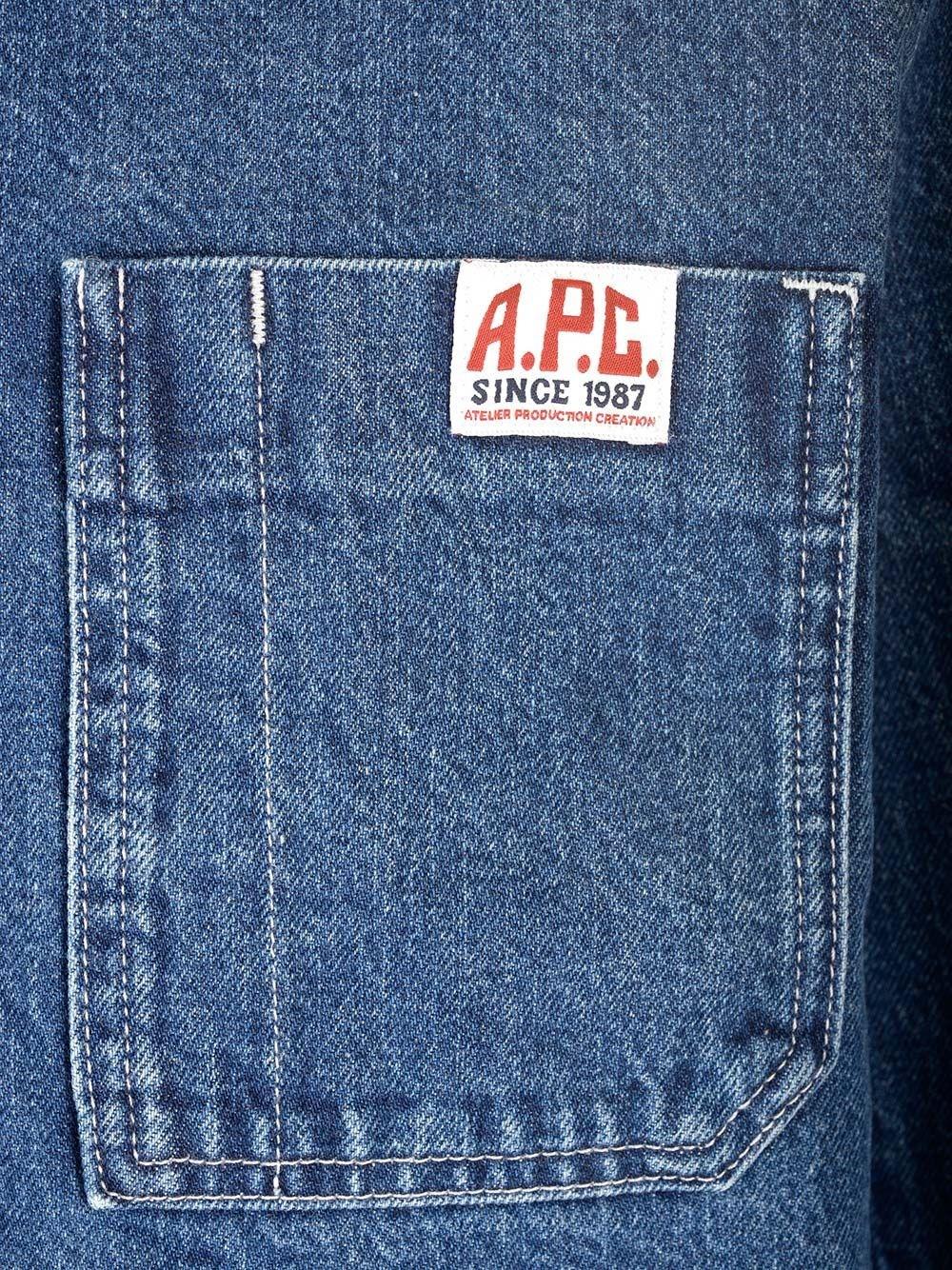 Al Duca D'Aosta A.p.c. Giacca In Denim "Ralph"