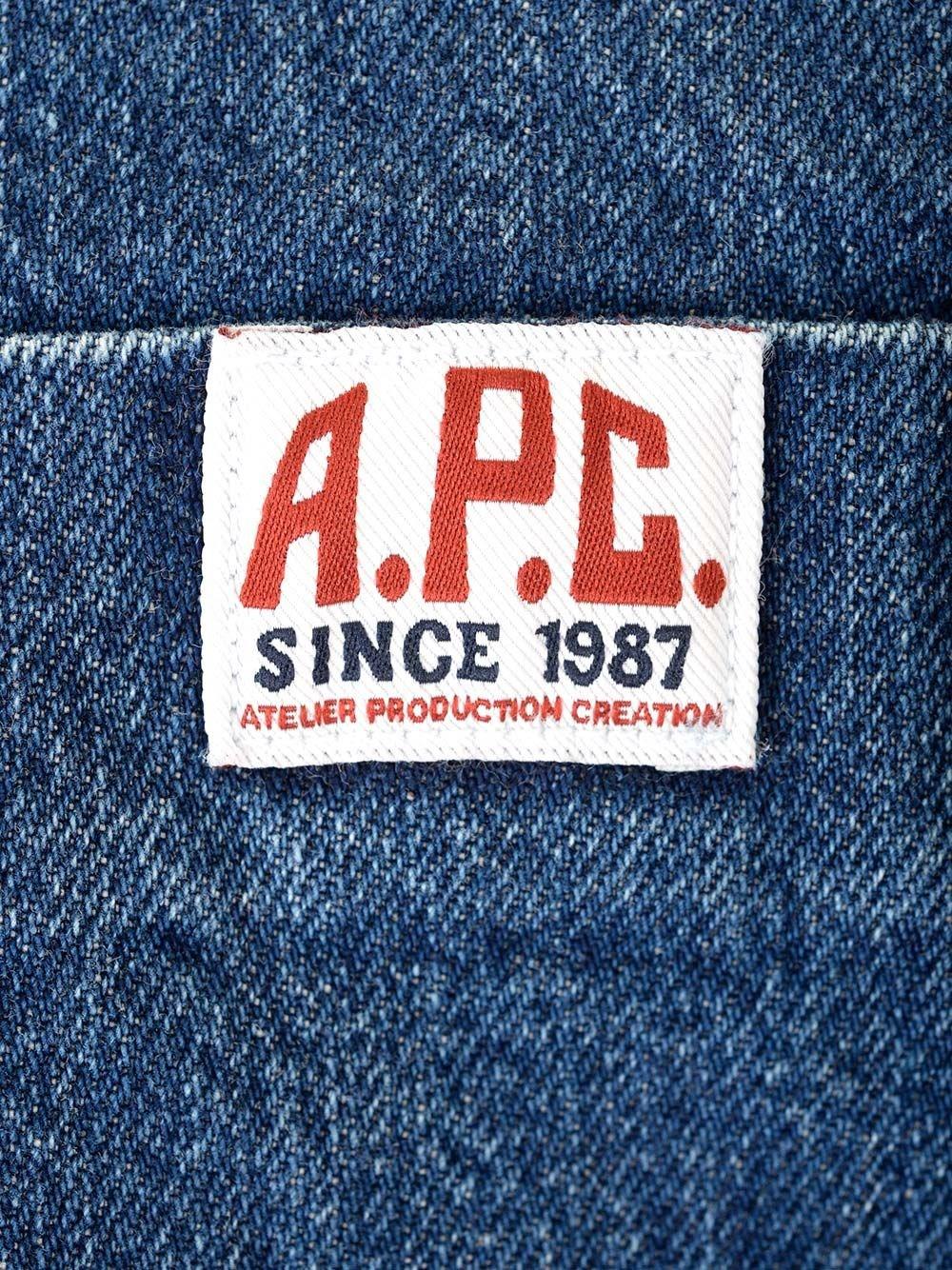 Al Duca D'Aosta A.p.c. Giacca In Denim "Ralph"