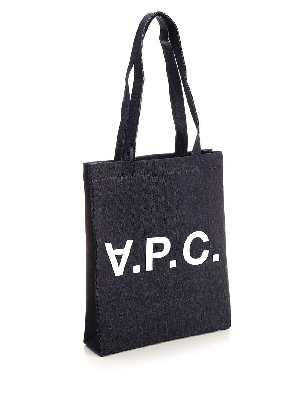 Al Duca D'Aosta A.p.c. Tote In Denim