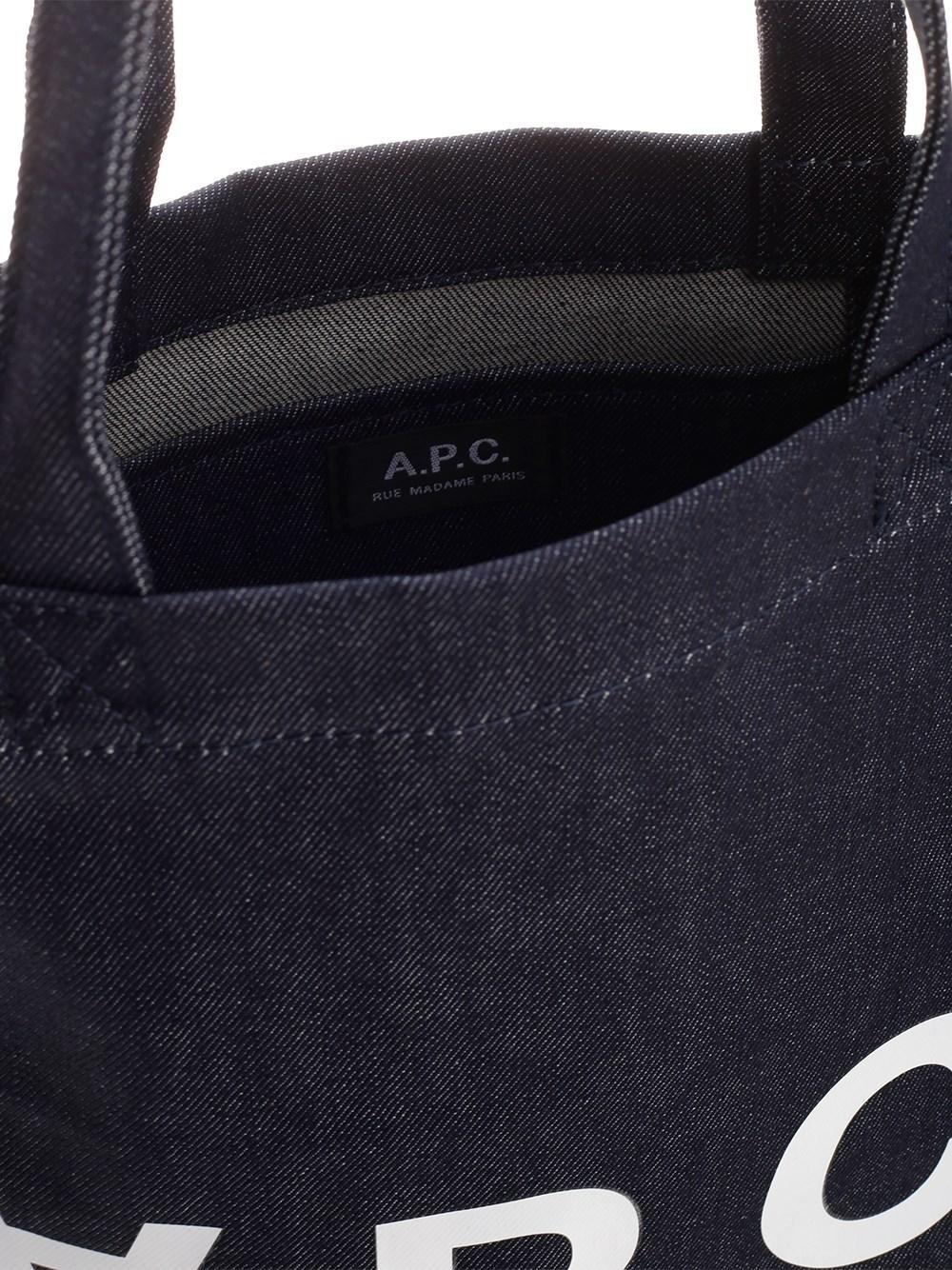 Al Duca D'Aosta A.p.c. Tote In Denim