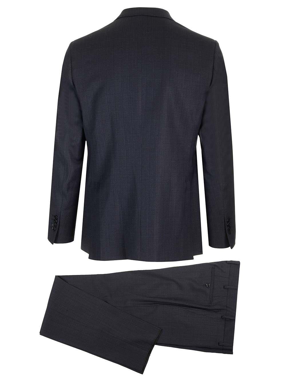 Al Duca D'Aosta Al Duca D'aosta Abito Finestrato Blu Tessuto Loro Piana