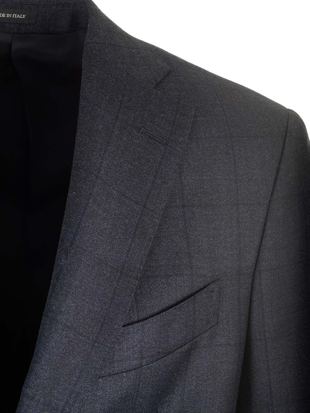 Al Duca D'Aosta Al Duca D'aosta Abito Finestrato Blu Tessuto Loro Piana