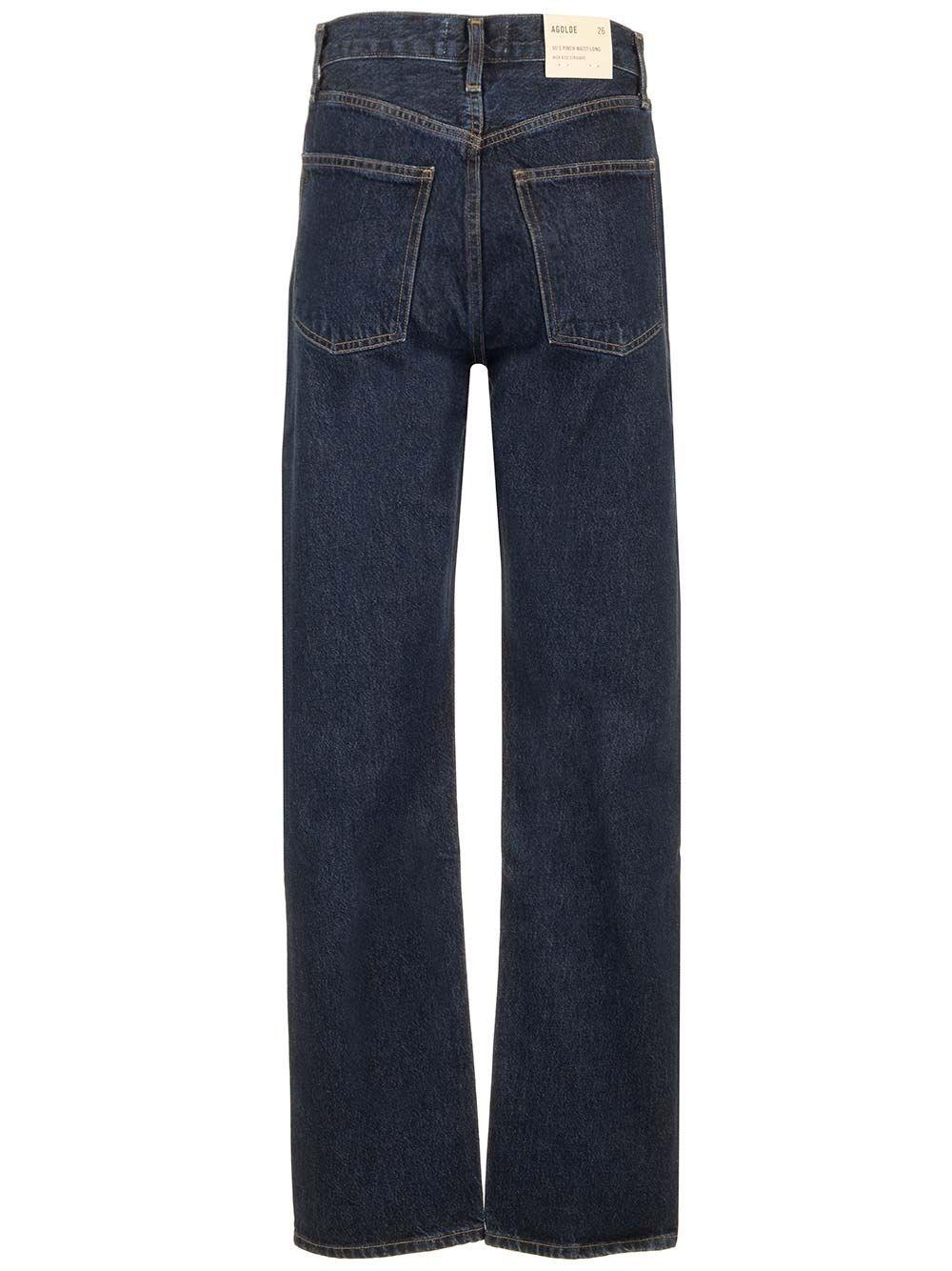 Al Duca D'Aosta Agolde Jeans "90's Pinch Waist" Blu