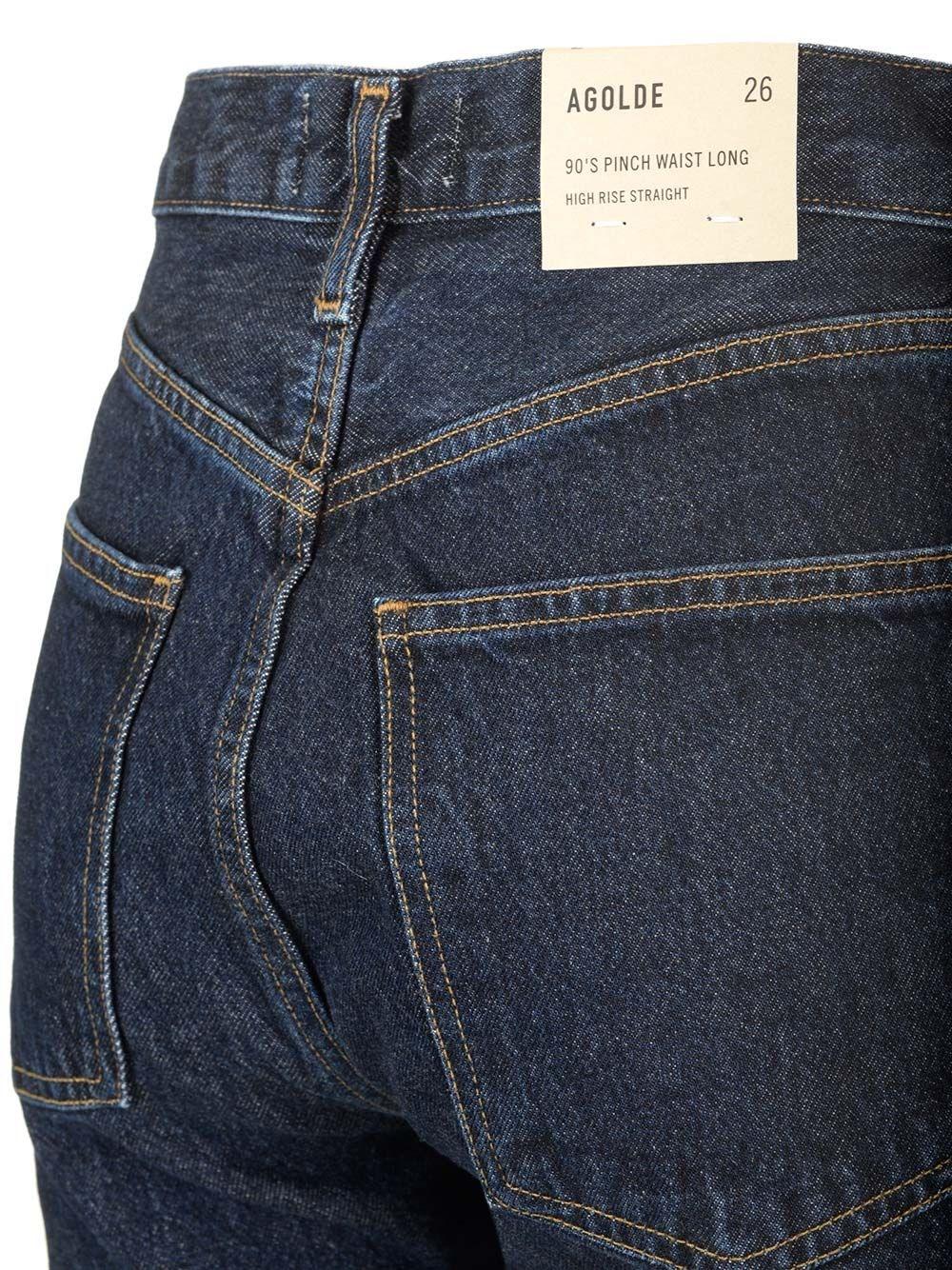 Al Duca D'Aosta Agolde Jeans "90's Pinch Waist" Blu