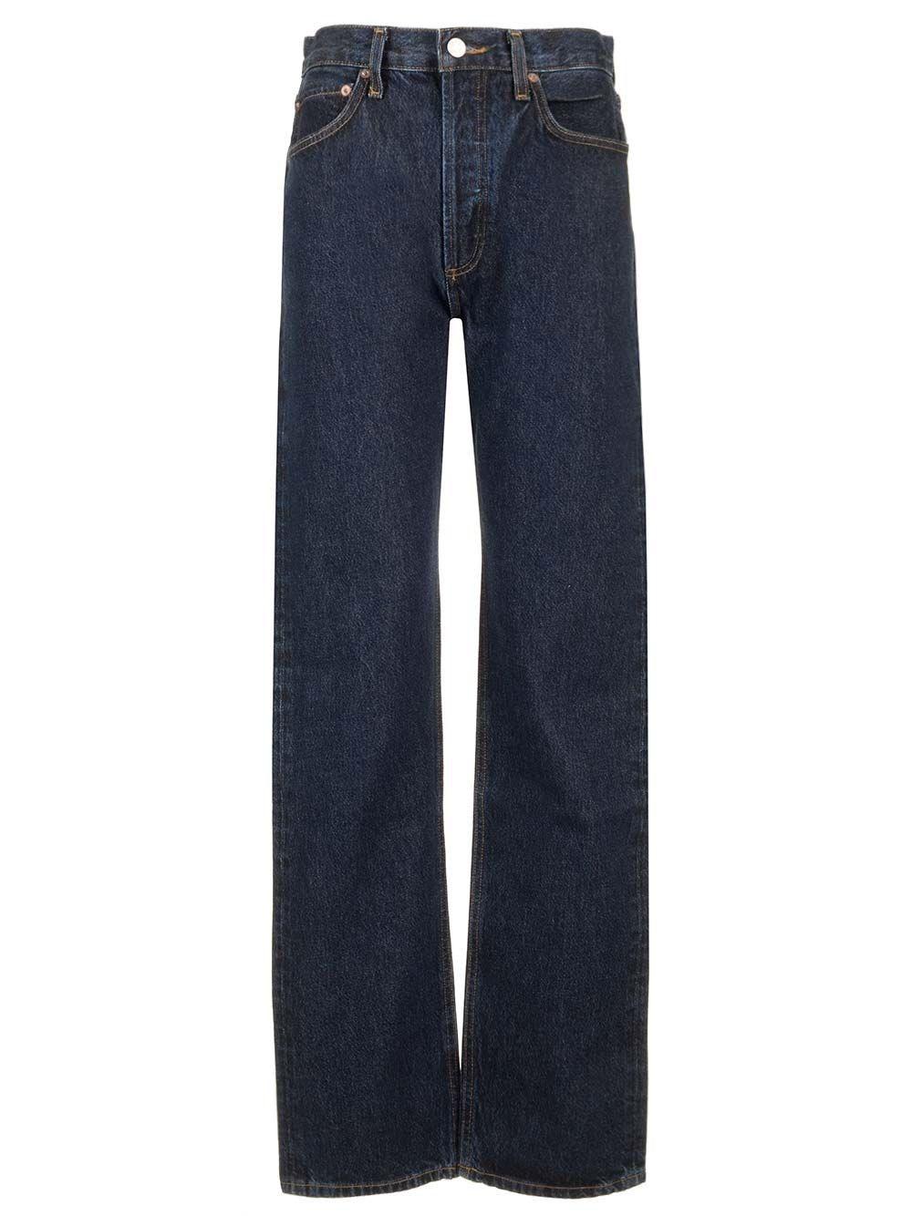 Al Duca D'Aosta Agolde Jeans "90's Pinch Waist" blu