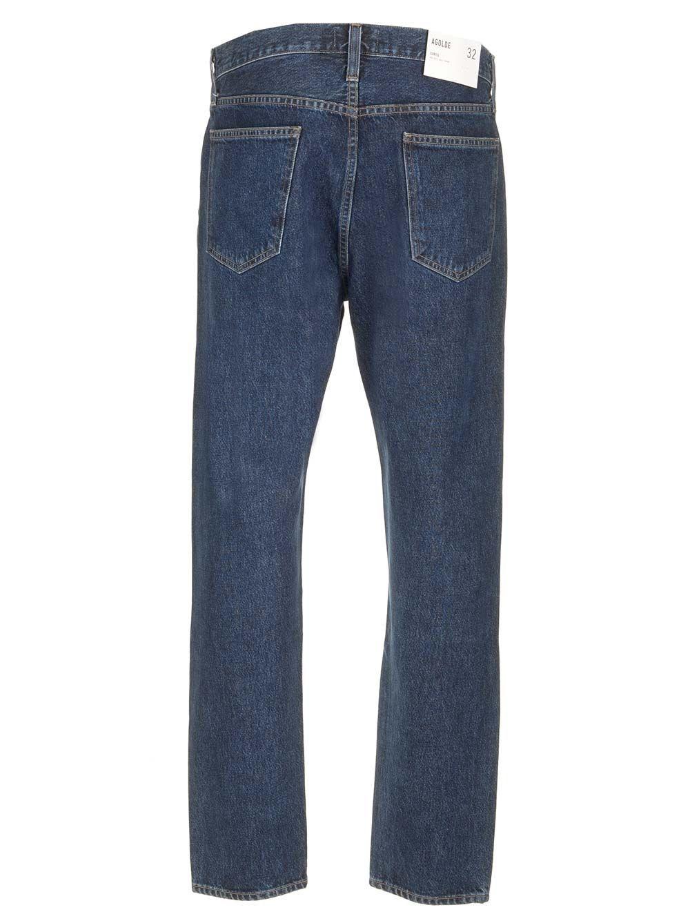 Al Duca D'Aosta Agolde Jeans "Curtis" Vita Media