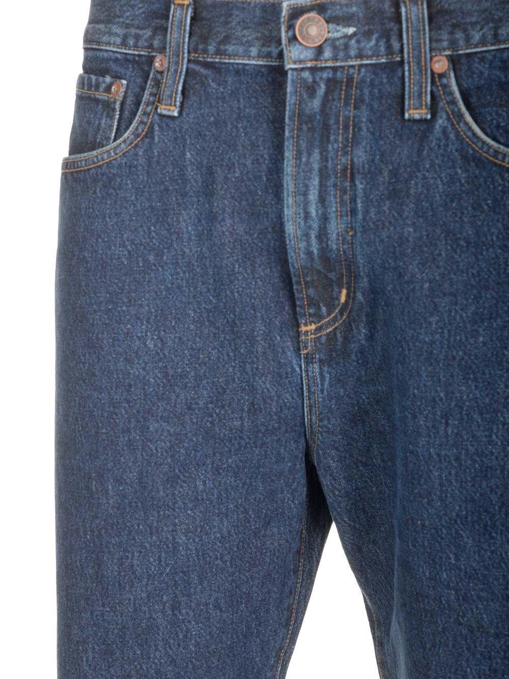 Al Duca D'Aosta Agolde Jeans "Curtis" Vita Media