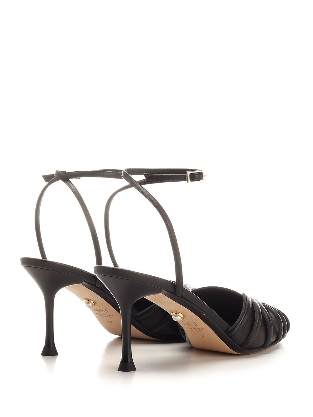 Al Duca D'Aosta Alevi' Milano Sandali "Thalia" Neri