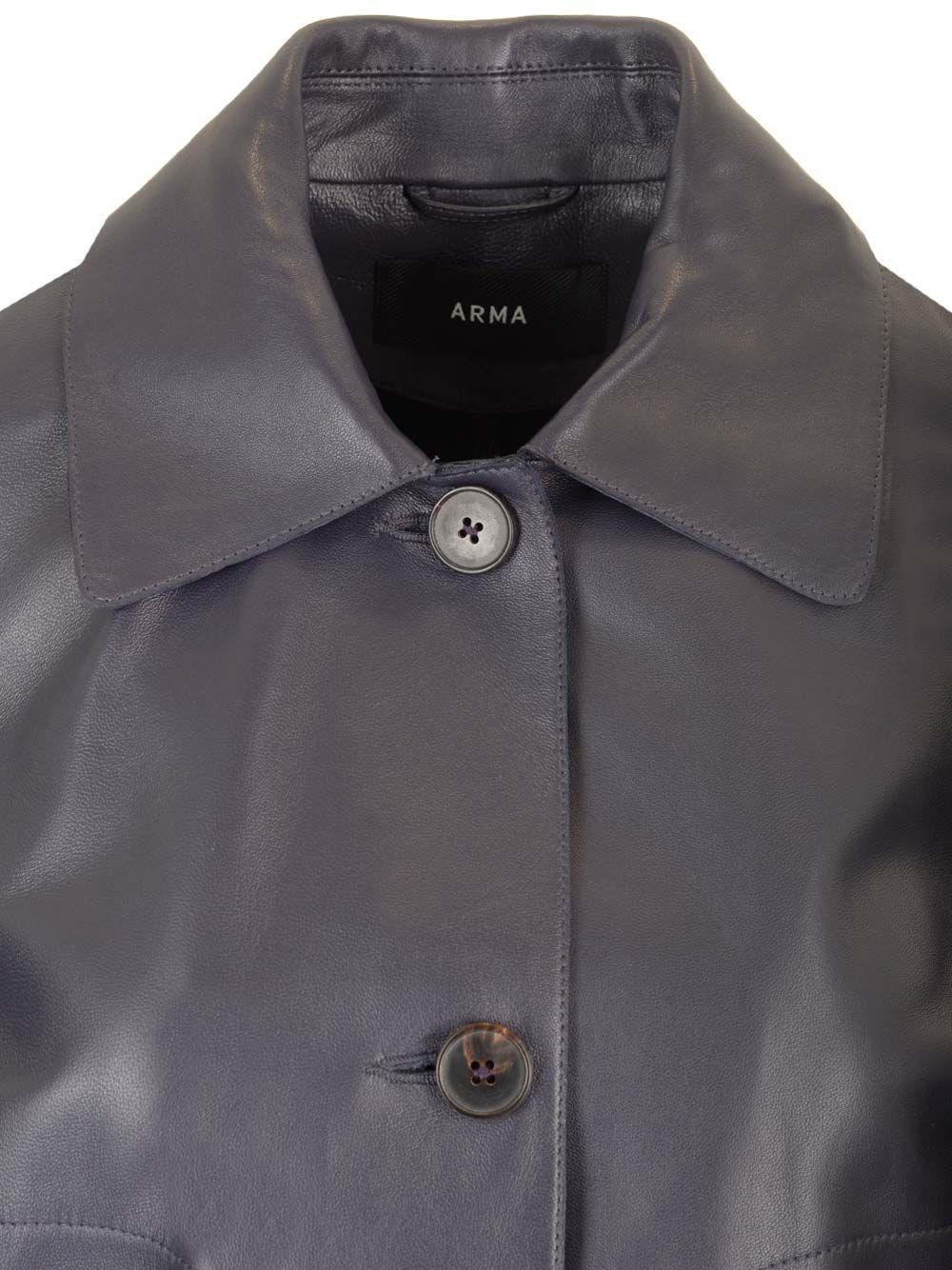 Al Duca D'Aosta Arma Giacca "Emy" In Pelle