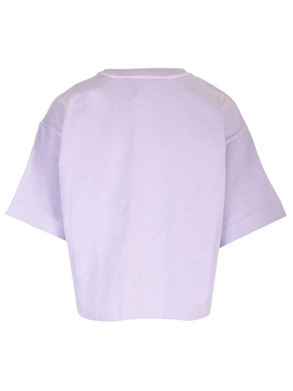 Al Duca D'Aosta Autry T-shirt Cropped Lilla