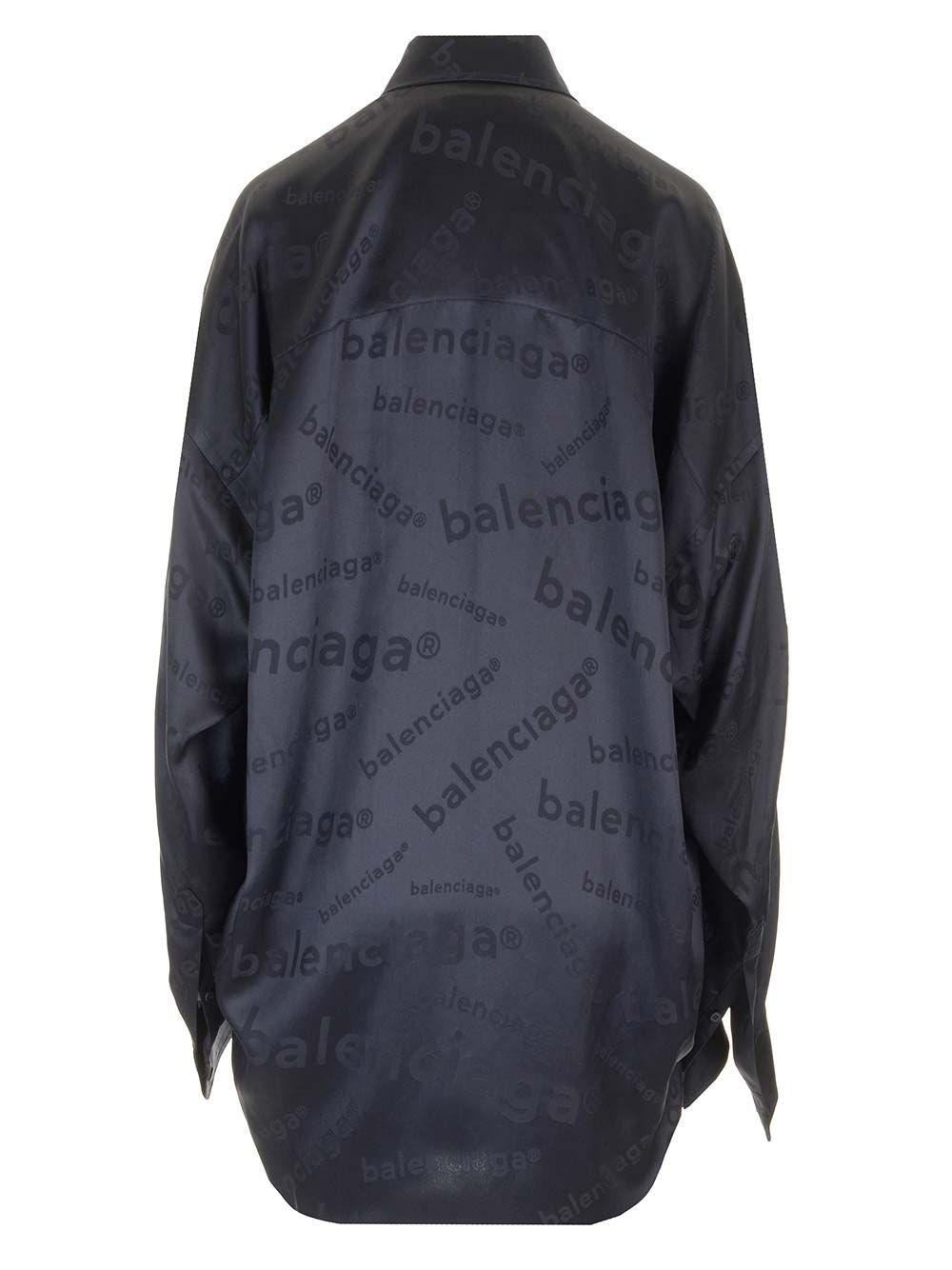 Al Duca D'Aosta Balenciaga Camicia Cocoon Seta