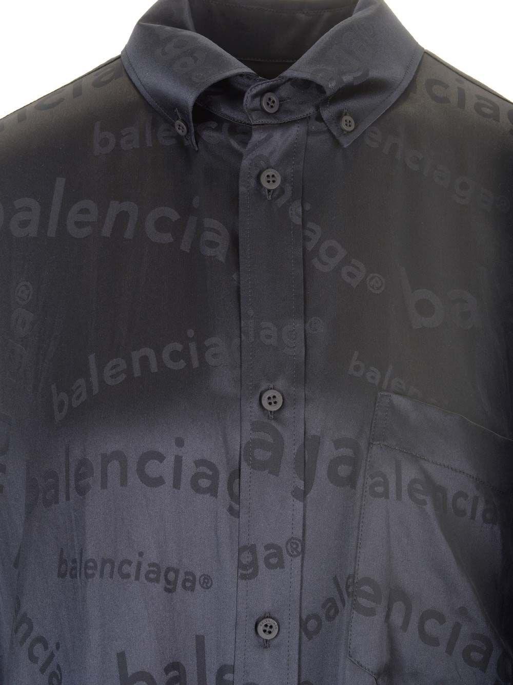 Al Duca D'Aosta Balenciaga Camicia Cocoon Seta