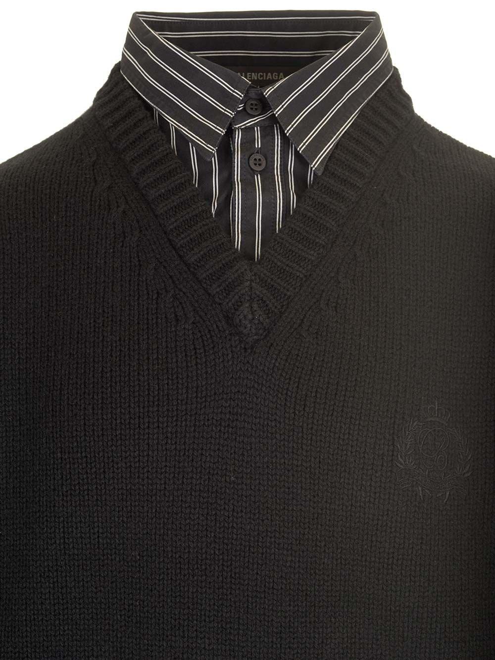 Al Duca D'Aosta Balenciaga Maglia Trompe L'oeil