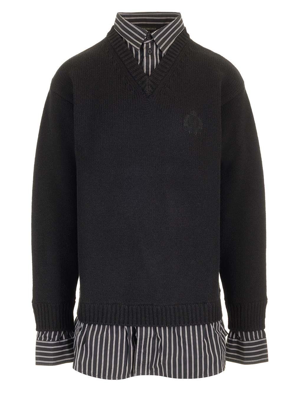 Al Duca D'Aosta Balenciaga Maglia trompe l'oeil