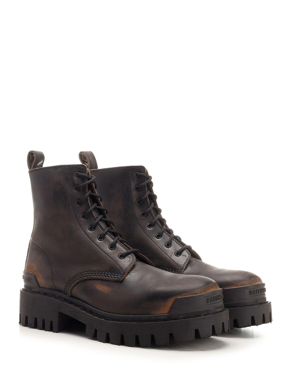 Al Duca D'Aosta Balenciaga Stivali Strike Lace-up
