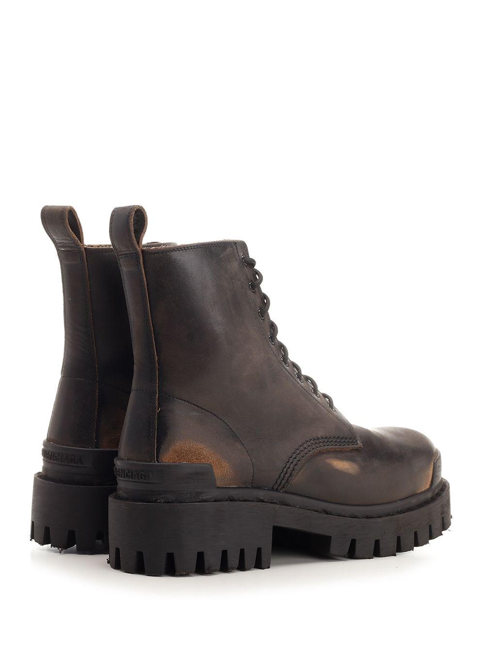 Al Duca D'Aosta Balenciaga Stivali Strike Lace-up