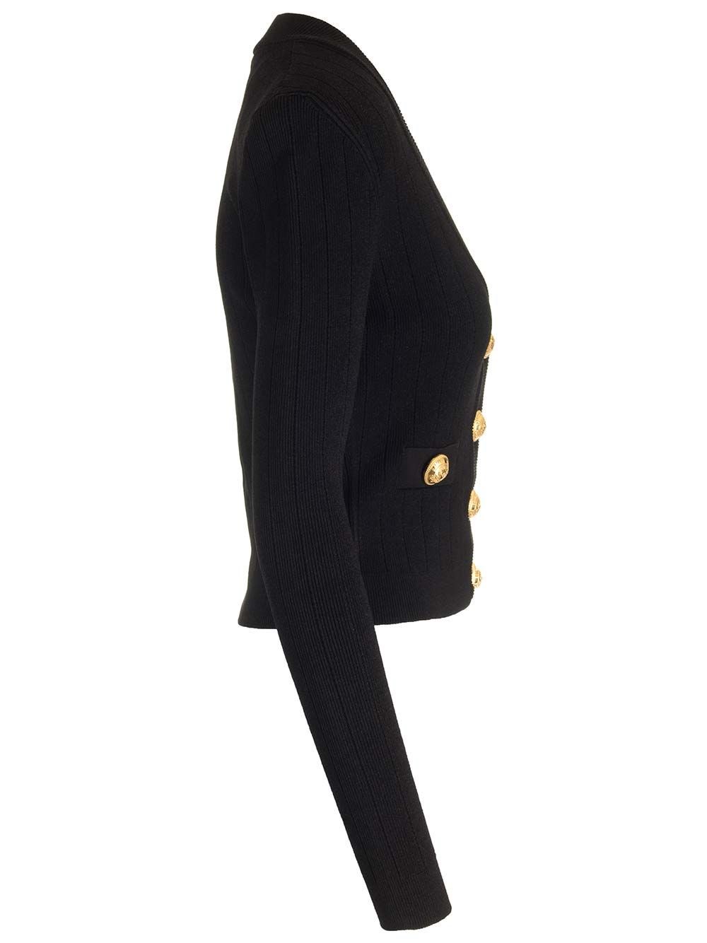 Al Duca D'Aosta Balmain Cardigan A Coste