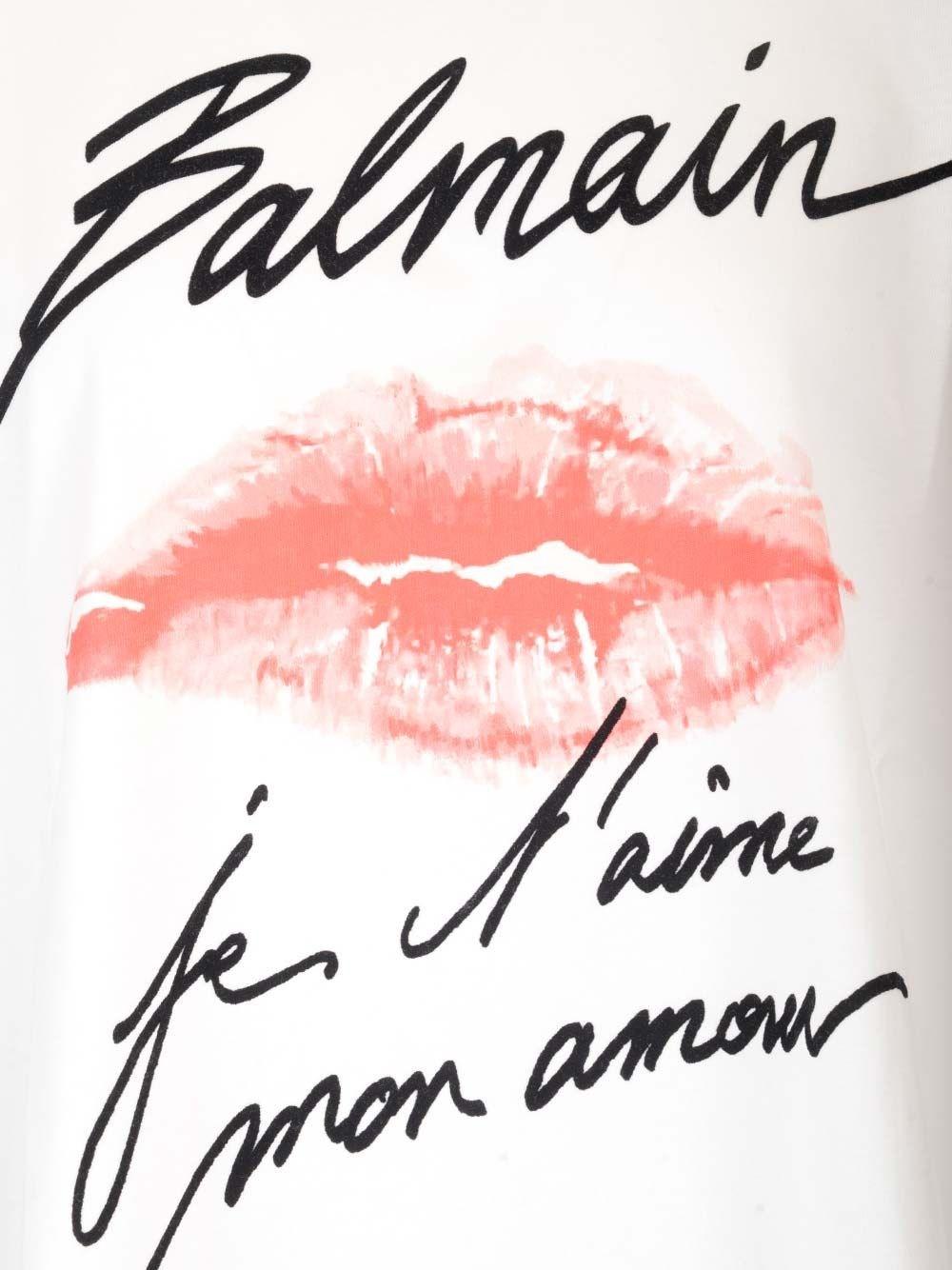 Al Duca D'Aosta Balmain T-shirt "Je T'aime"