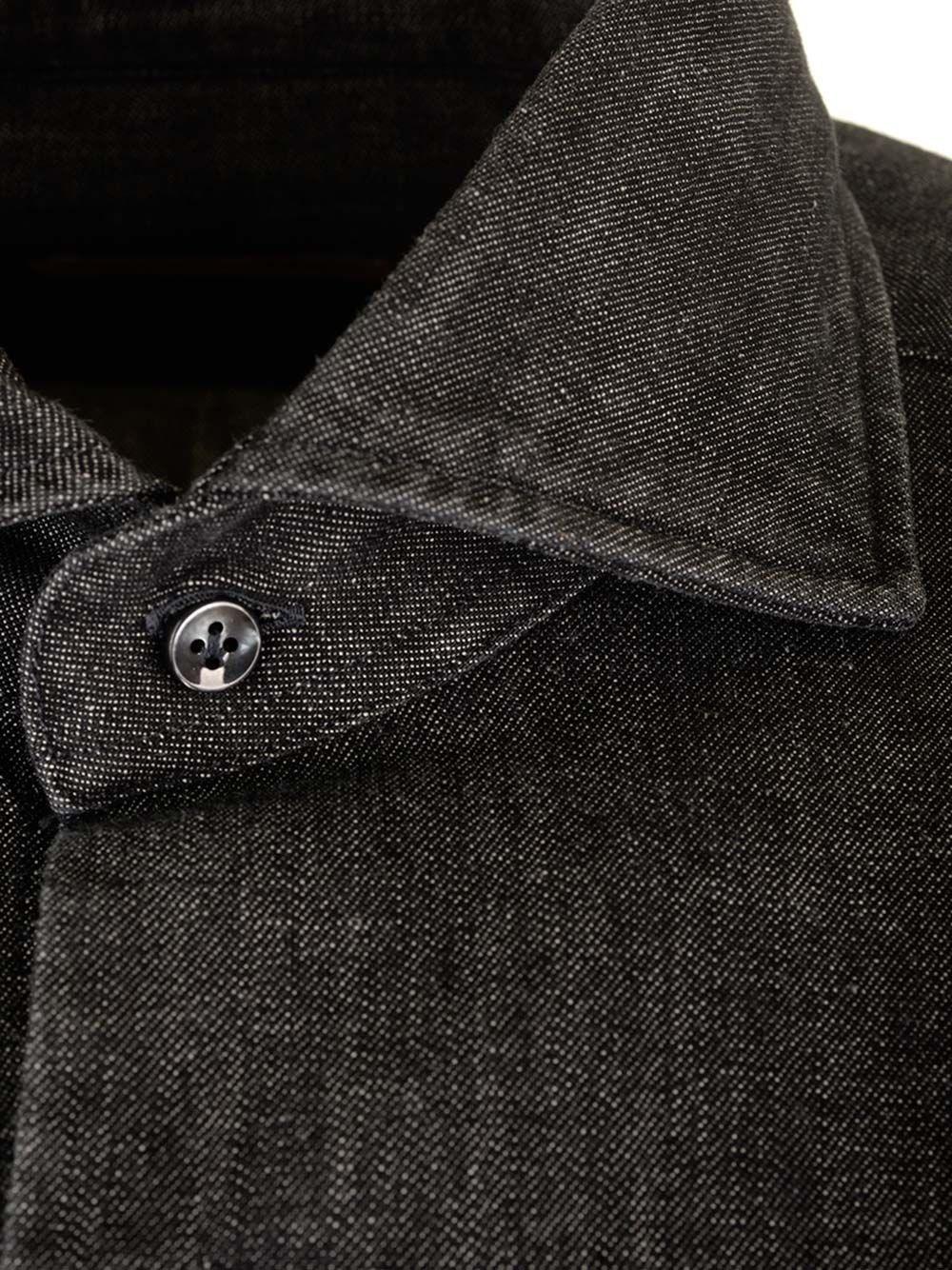 Al Duca D'Aosta Barba Camicia "Dandy Life" In Denim