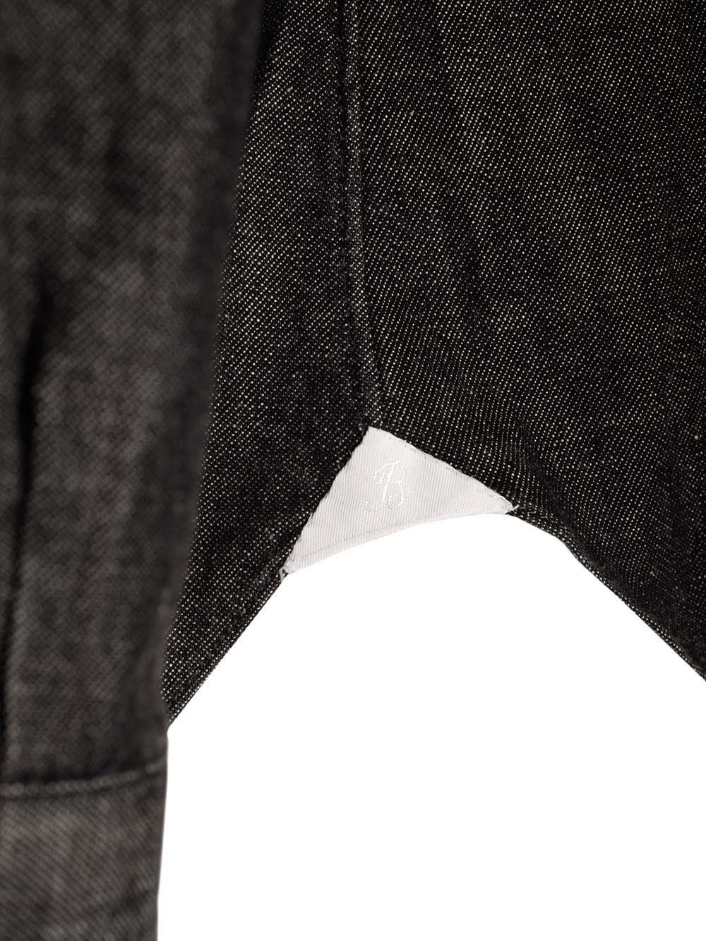 Al Duca D'Aosta Barba Camicia "Dandy Life" In Denim