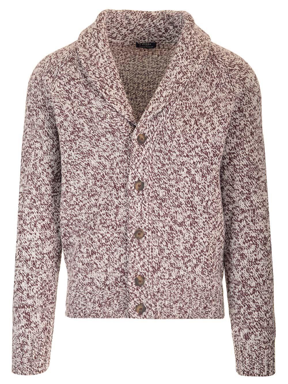 Al Duca D'Aosta Barba Cardigan in lana