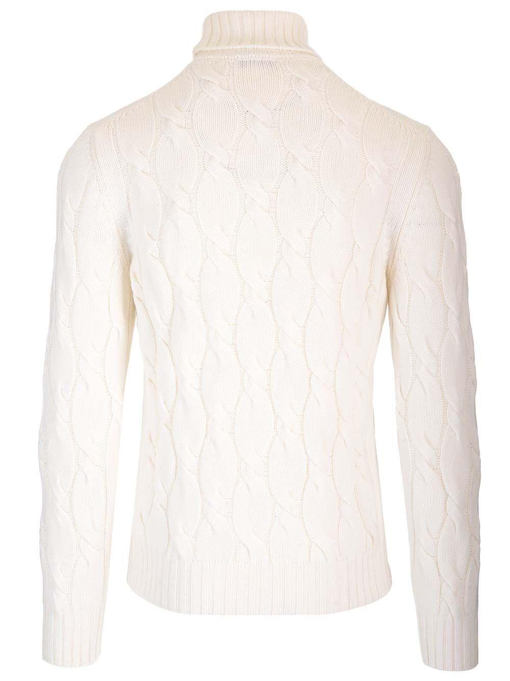 Al Duca D'Aosta Barba Maglia Collo Alto A Trecce