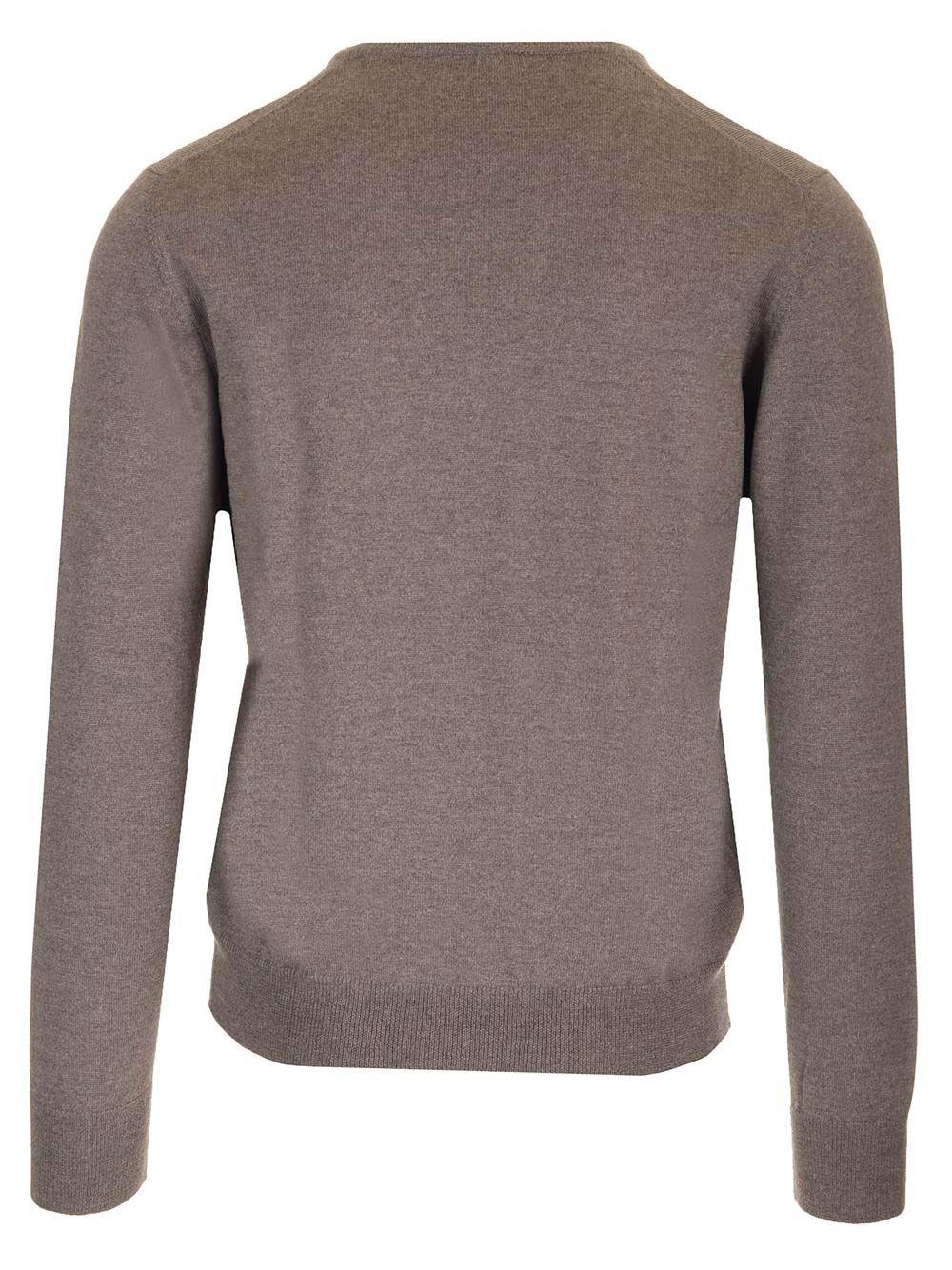 Al Duca D'Aosta Barba Maglia In Lana Merino