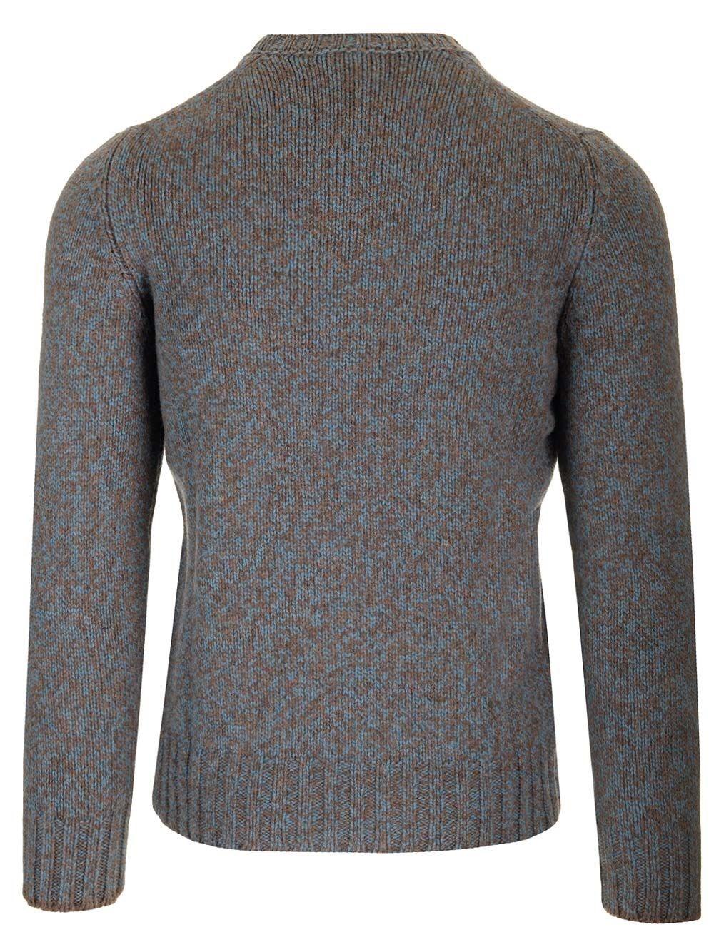 Al Duca D'Aosta Barba Maglione In Lana Moulinè