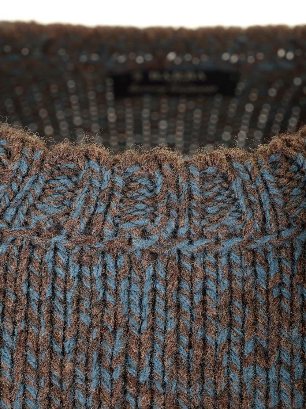 Al Duca D'Aosta Barba Maglione In Lana Moulinè