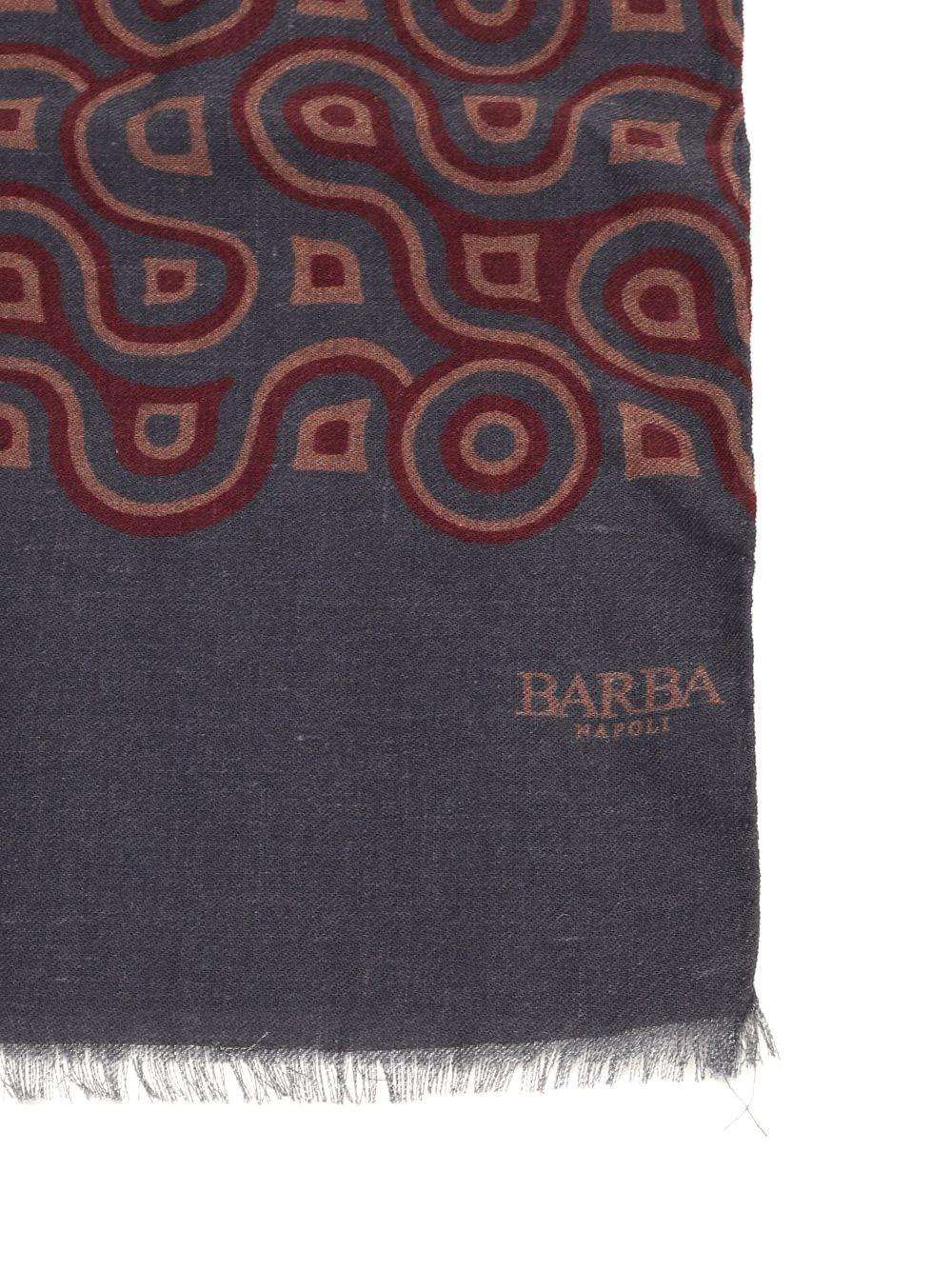 Al Duca D'Aosta Barba Sciarpa In Lana E Cashmere