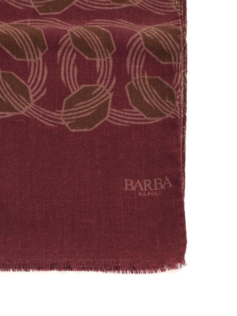 Al Duca D'Aosta Barba Sciarpa In Lana E Cashmere
