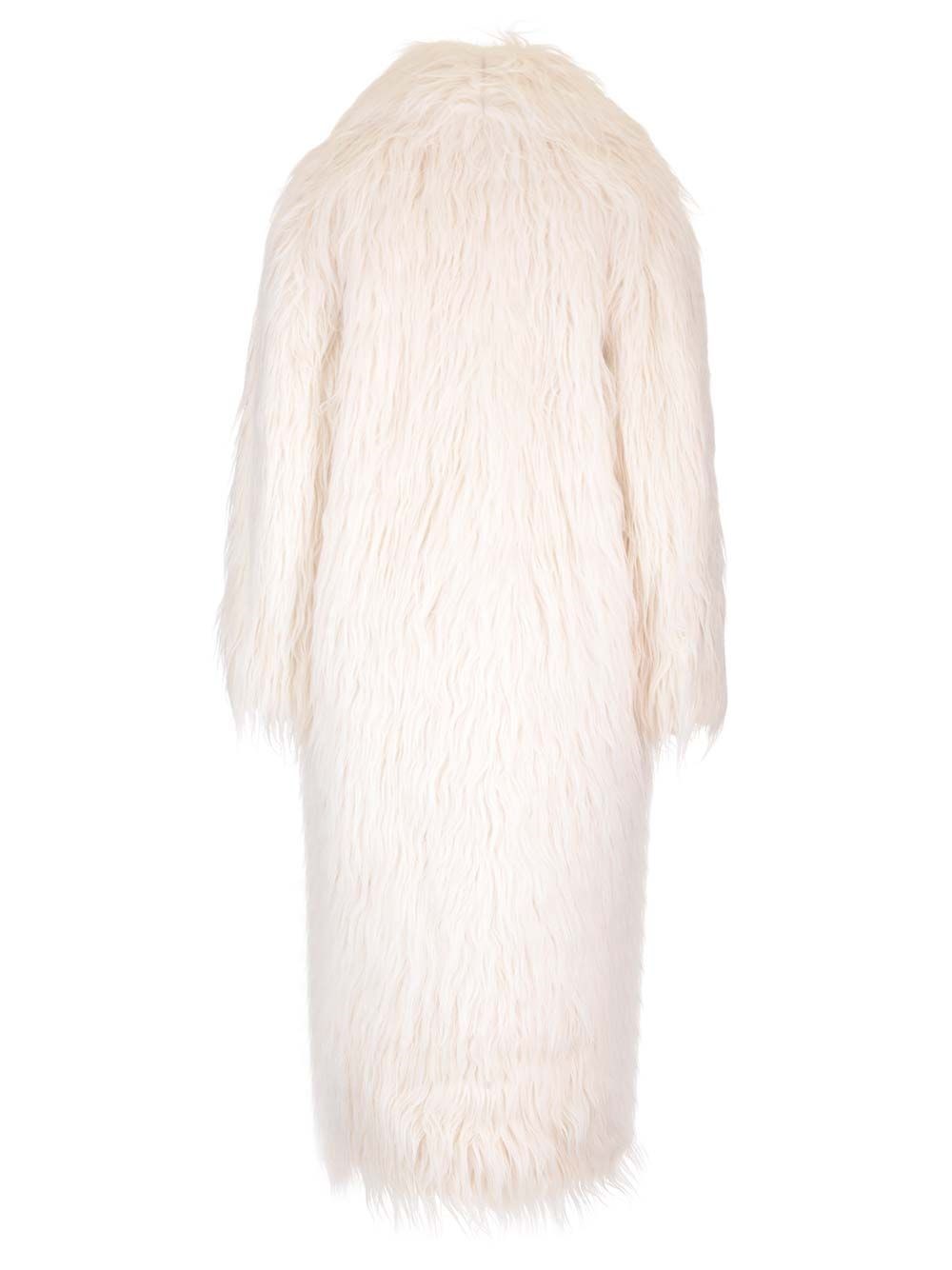 Al Duca D'Aosta Becagli Cappotto Eco Pelliccia