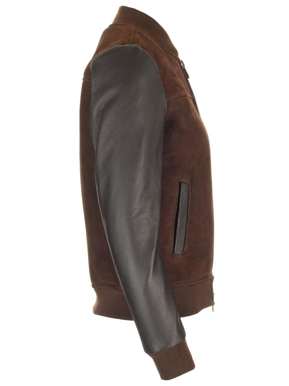 Al Duca D'Aosta Blusotto Bomber In Nappa