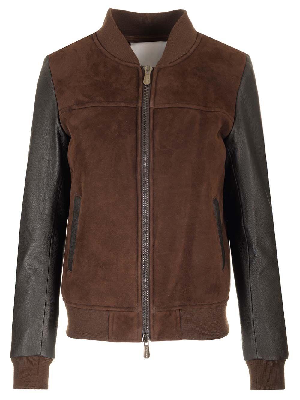 Al Duca D'Aosta Blusotto Bomber in nappa