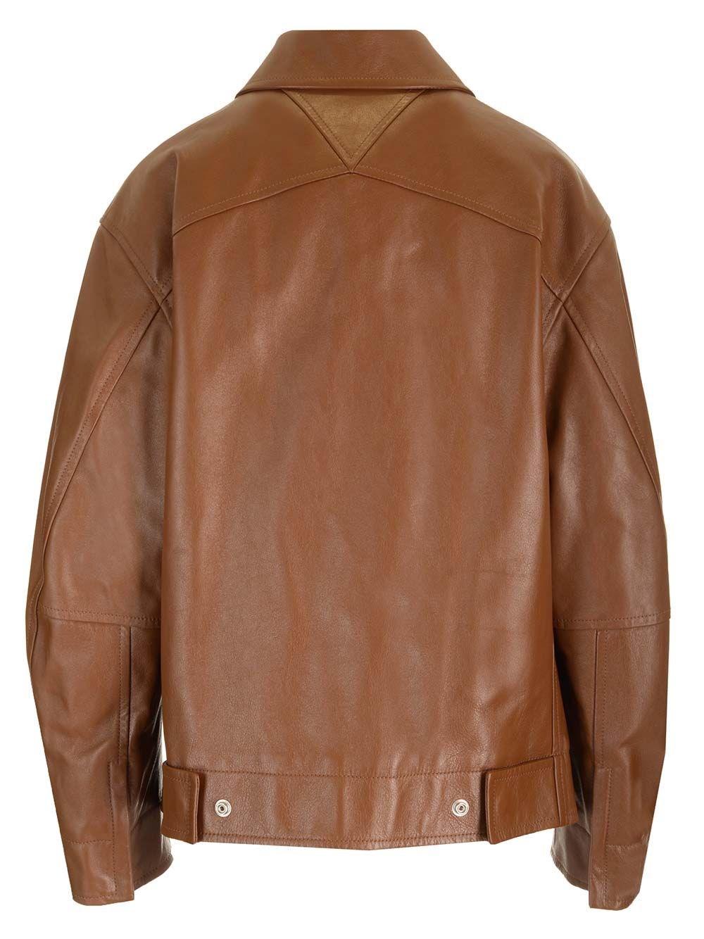 Al Duca D'Aosta Bottega Veneta Bluson In Nappa