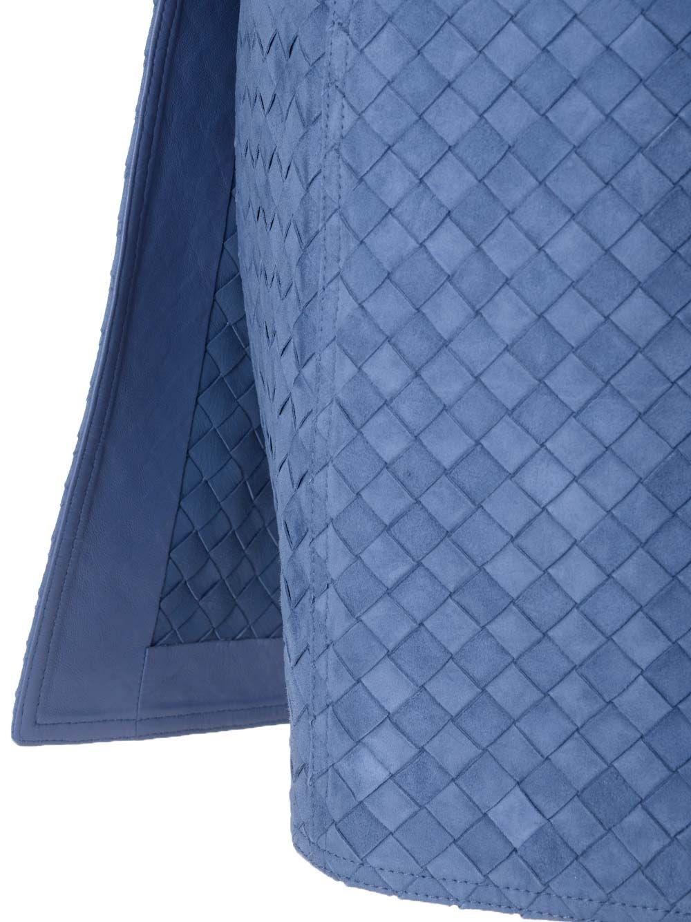 Al Duca D'Aosta Bottega Veneta Gonna Midi In Pelle