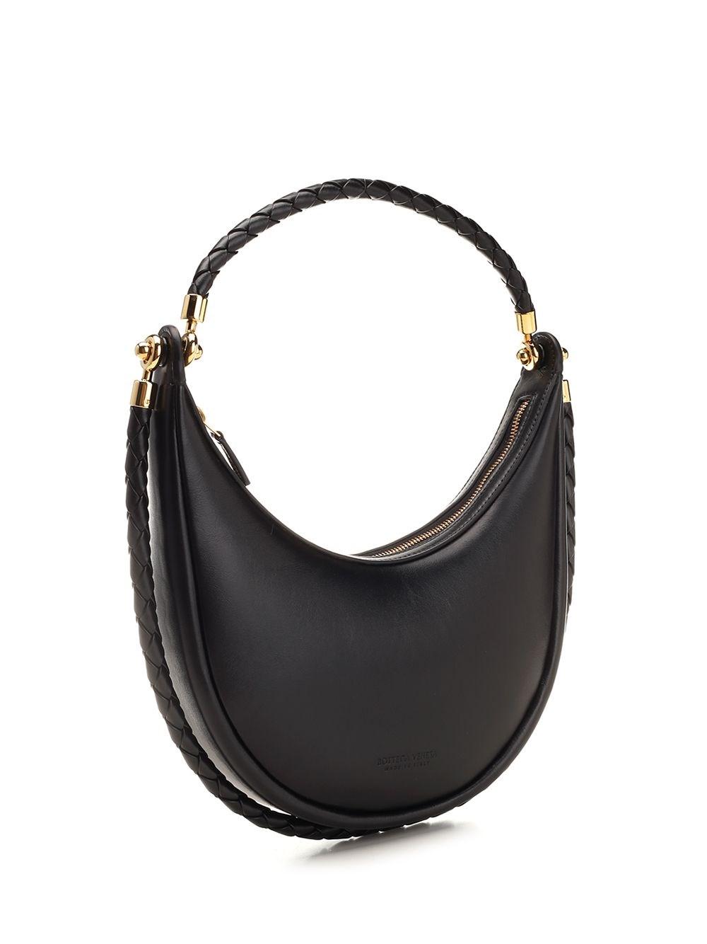 Al Duca D'Aosta Bottega Veneta HULA HOOP HOBO NERA